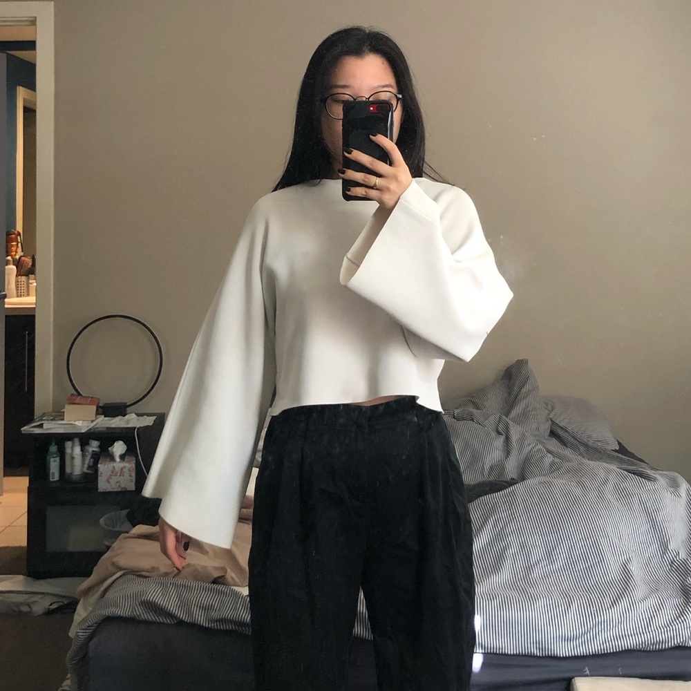 Zara Bell Sleeve Knit Top